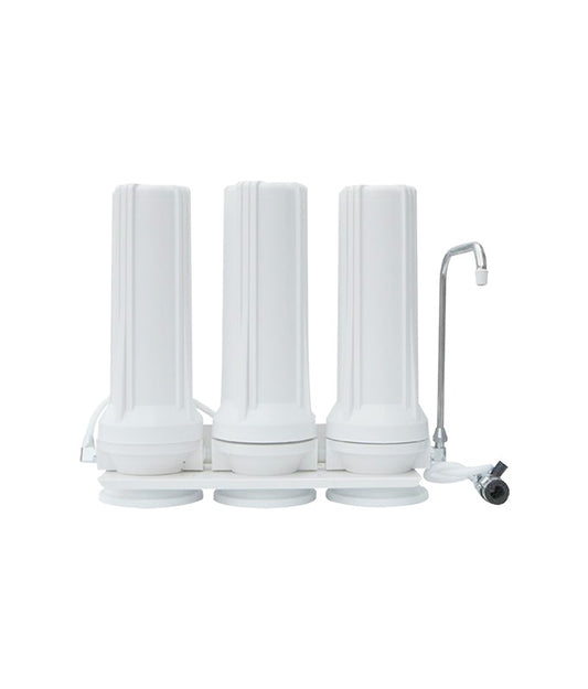 Triple Countertop Filter with Tap